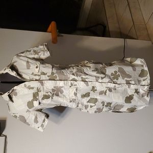 Fun L.O.G.G dress; Light Fall/Floral pattern; Sz 10